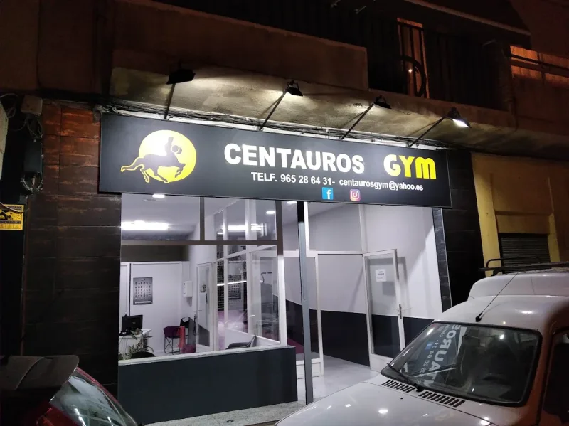 The training floor at Centauros Gym in Alicante