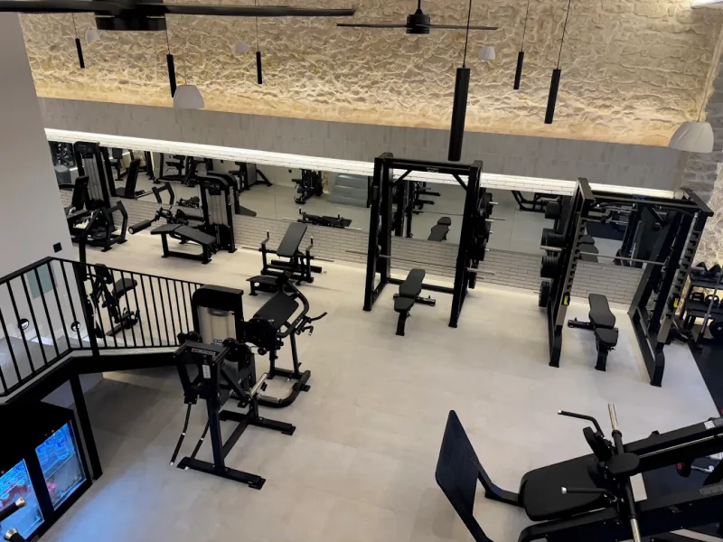 The studio floor at HIT Fitness Club in Alicante