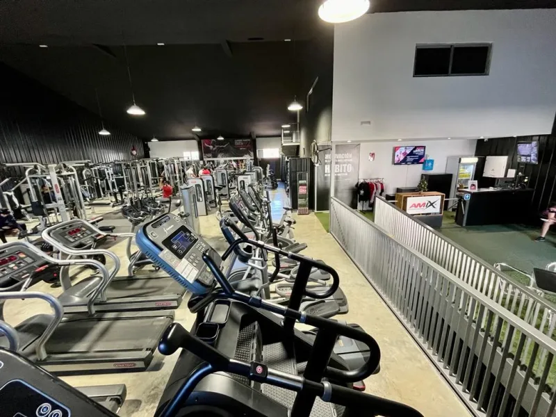 The functional training area at MTXS Gym and Box in Alicante