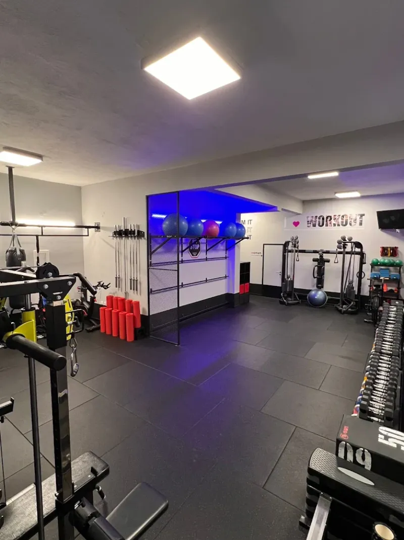 The functional training studio at Fitstop in central Glyfada