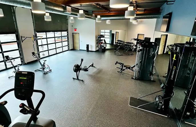 The personal training studio at Nimbus Fitness Studio in Glyfada