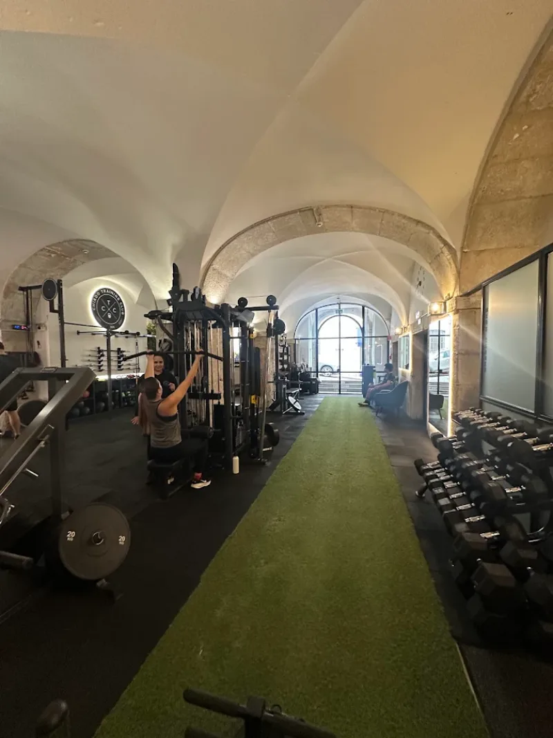 A training session at Chiado Training Club in central Lisbon